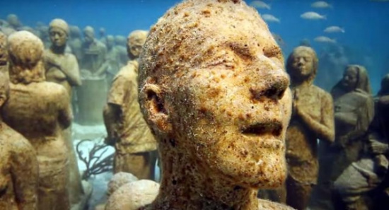 坎昆海底博物馆:大西洋底来的人