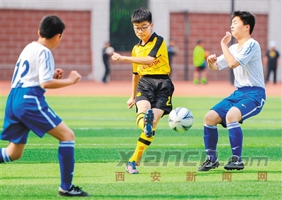 校园里的快乐足球--西安校园足球调查报告-中国