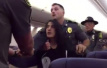 美国一女乘客因对宠物过敏　被航警强行拖下飞机