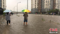 北京多地现暴雨致航班取消公交甩站 仍有分散性阵雨