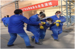 河南項城市開展生產安全事故綜合應急演練