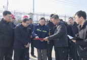 范县县委常委、常务副县长李国报调研重点项目建设工作